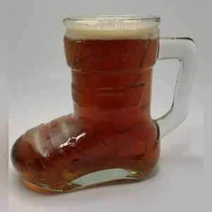 Vintage | Kokanee | Glass | Ski Boot | Beer Stein/Mug | Collectible | Rare